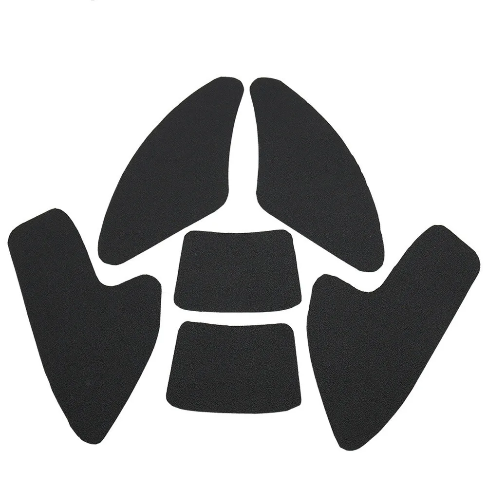 

Black rubber motorcycle fuel tank anti-slip side stickers motorbike tank pad racing Decals accessories for BMW S1000XR S 1000 XR
