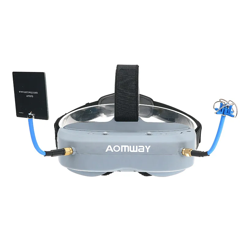

Aomway Commander Goggles V1 2D 3D 40CH 5.8G FPV Video Headset Support/With DVR Headtracker