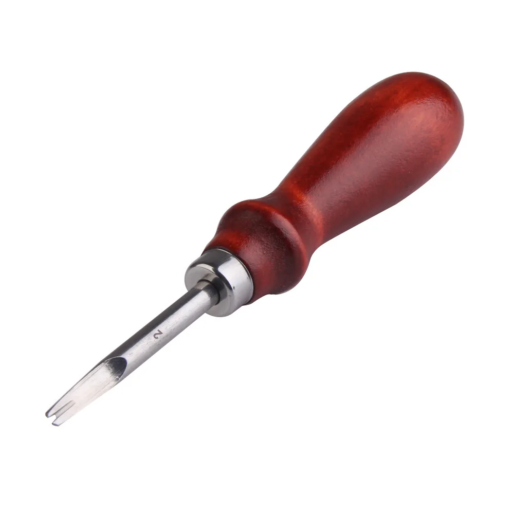 Инструмент для рукоделия из кожи 1/1. 2/1. 4/1. 5/1. 6 мм с деревянной ручкой кромки, скашивающий нож для рукоделия, швейные режущие инструменты
