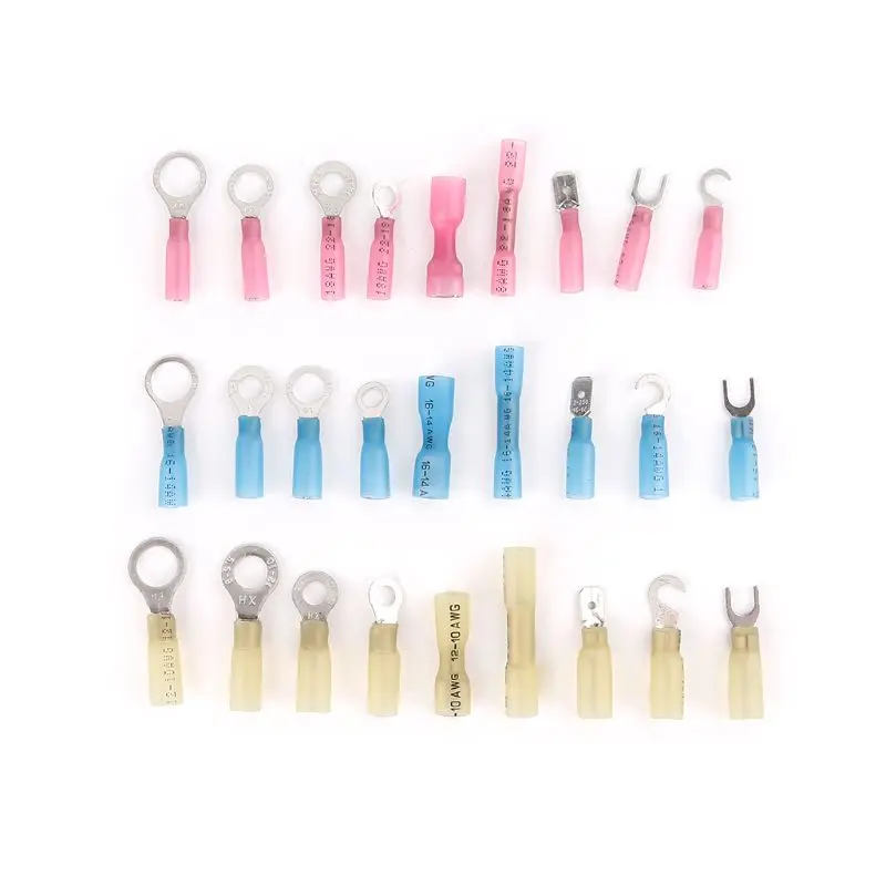

270pcs Heat Shrink Wire Connector Kit Electrical Insulated Crimp Marine Set