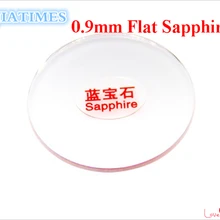 1 шт. 0,9 мм Толстый круглый самолет Сапфир Размер от 20 мм до 29 мм для замены часов