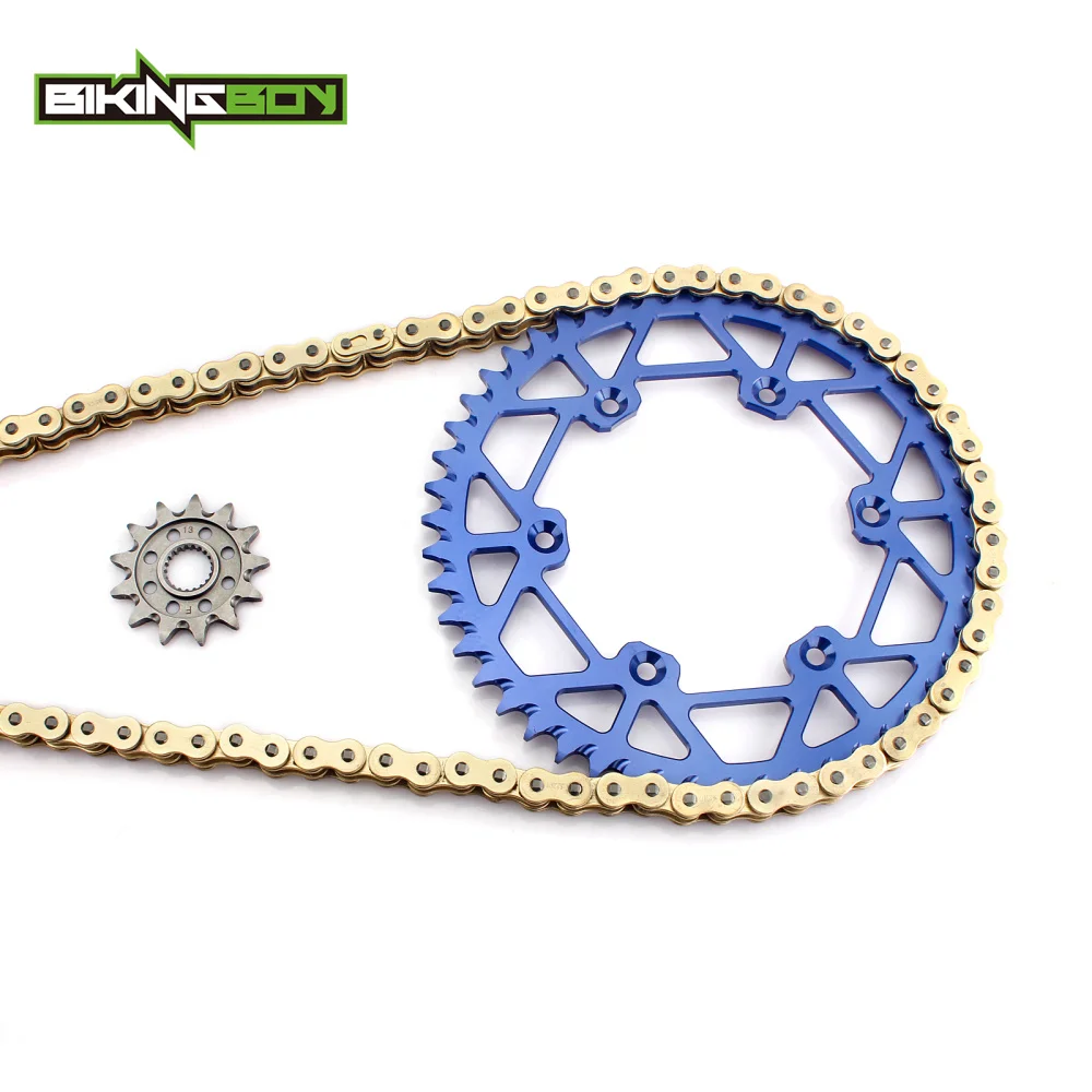 BIKINGBOY Front 12T Rear 48T 52T Sprockets 520 Chain for Yamaha YZ 125