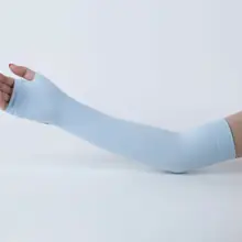 1 пара охлаждающий руку рукава для бега Велоспорт налокотник для баскетбола для защиты от солнца наручная повязка