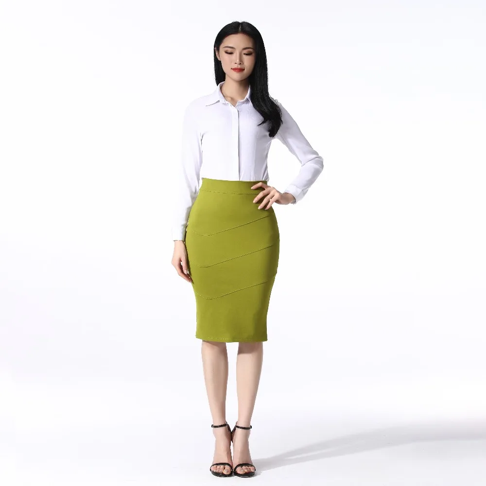 MNOGCC 2019 новая юбка больших размеров Горячая стильная юбка-карандаш Женская модульная Юбка Faldas юбки большого размера