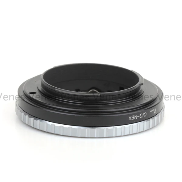 Адаптер объектива Venes C/G NEX подходит для Contax G Nex VG900 VG30 6 A5100 A6000|lens adapter|adapter lenscontax adapter