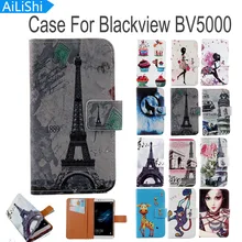 AiLiShi Book Style Flip PU Leather Case For Blackv