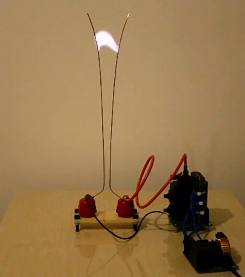 

DIY High voltage arc cool Experiment Kit Jacob ladder Tesla coil physical experiment Toy Y
