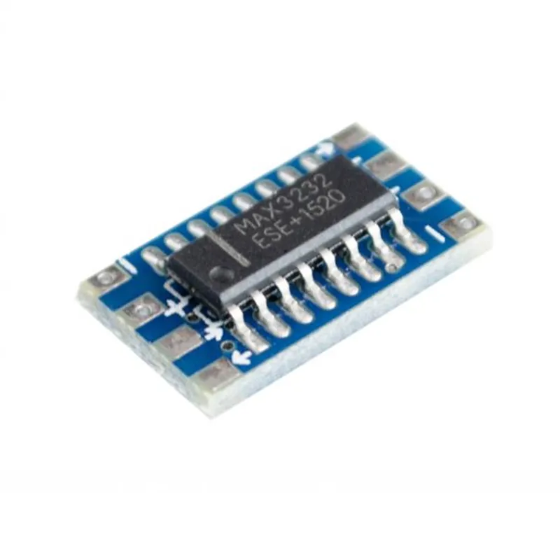 5pcs/lot XD-26 MCU Mini RS232 MAX3232 level to TTL level conversion board, serial conversion board