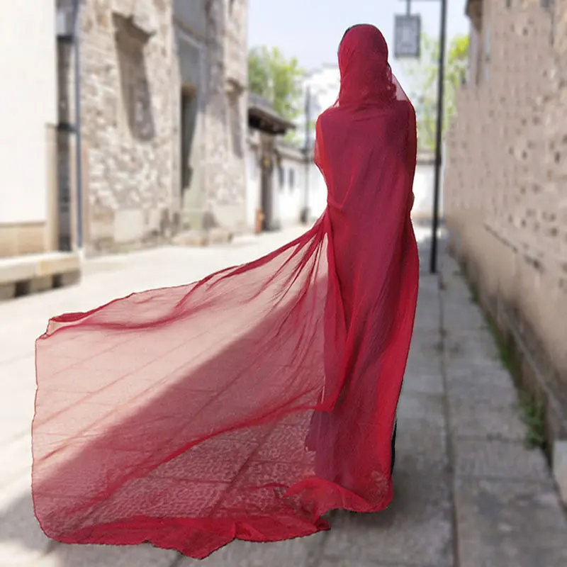 

13 Colors Women Scarf Oversized Solid Sun Protection Shawl Soft Chiffon Beach Bohemia Fashion Silk Scarf Women Summer Thin Shawl