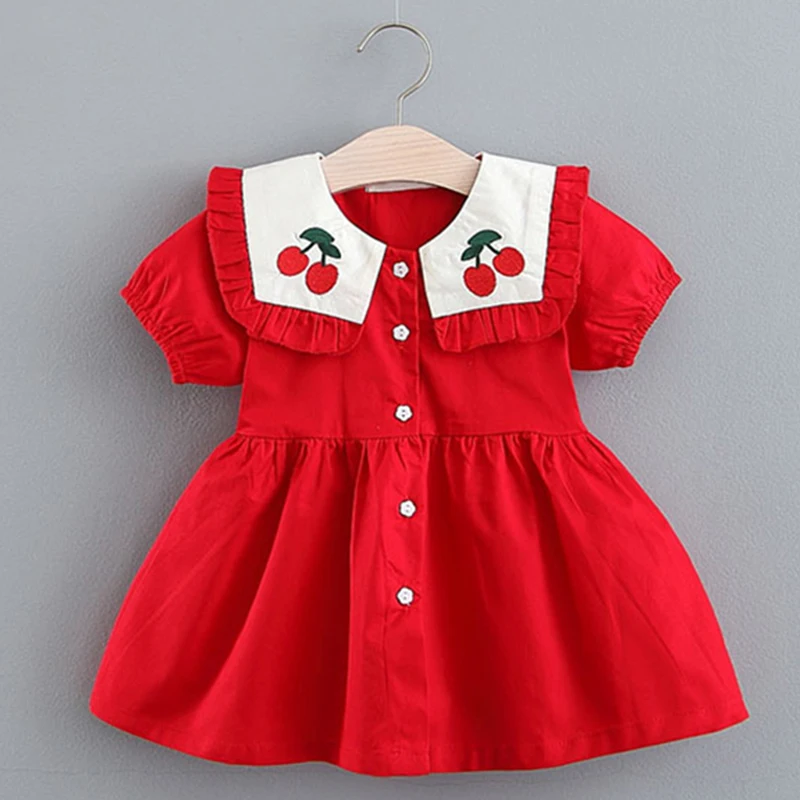 

toddler girl dresses 2 3 4 5 years little girl dresses 2019 summer princess dress baby girls vestidos cute girl dress cherry