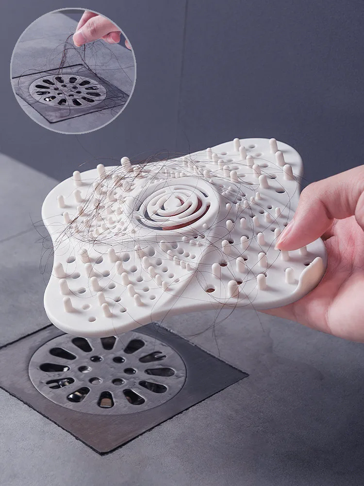 

Sewer Outfall Strainer Sink Anti-blocking Drain Hair Catcher Stopper Plug Sink Strainer Filter Shower Bathroom Accessories