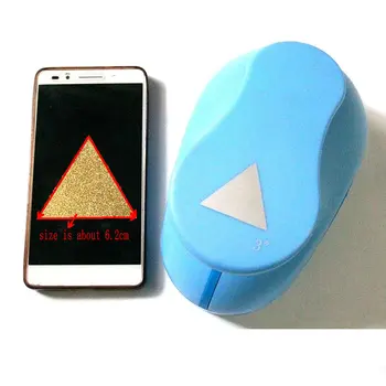 

3 inch(about 6.2cm) triangle perforadora de papel scrapbooking punch eva foam punch paper punches craft punch hole puncher