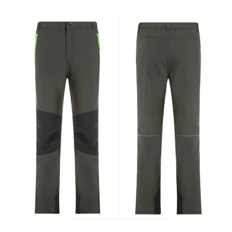 Autumn Winter Boys&Girls Outdoor Hiking Pants Softshell Trousers Waterproof Windproof PantsTrousers