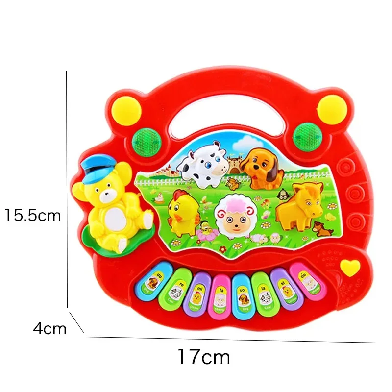 Игрушка, музыкальный инструмент, детские музыкальные развивающие пианино, животные, ферма, развивающие музыкальные игрушки для детей, подарок, горячая распродажа