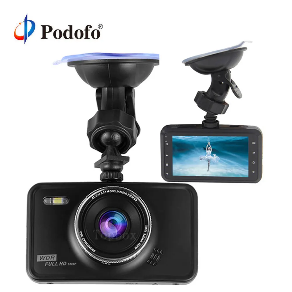 

Podofo 3" Car Camera DVR Novatek 96220 Dvrs Dashcam Parking Recorder Video Camcorder HD 1080p IR Night Vision Dash Dam