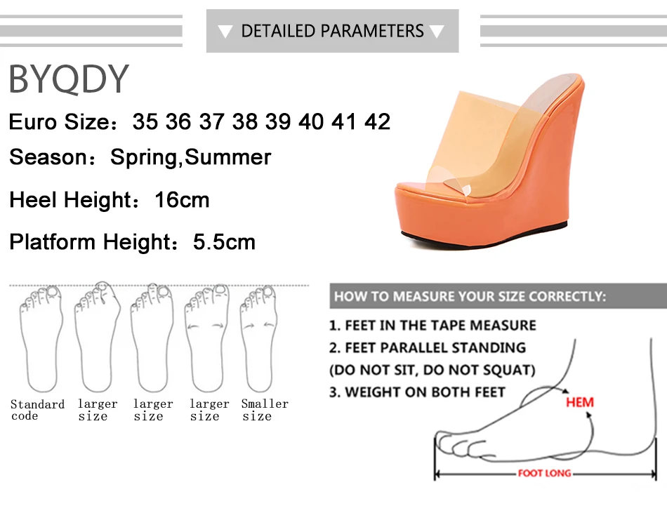 BYQDY/выразительные босоножки на высоком каблуке; коллекция года; сезон лето; обувь, увеличивающая рост; Женские однотонные босоножки Melissa на платформе; женская прозрачная обувь