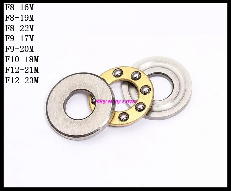 5-10 шт./лот F8-16M, F8-19M, F8-22M, F9-17M, F9-20M, F10-18M, F12-21M, F12-23M осевой подшипник