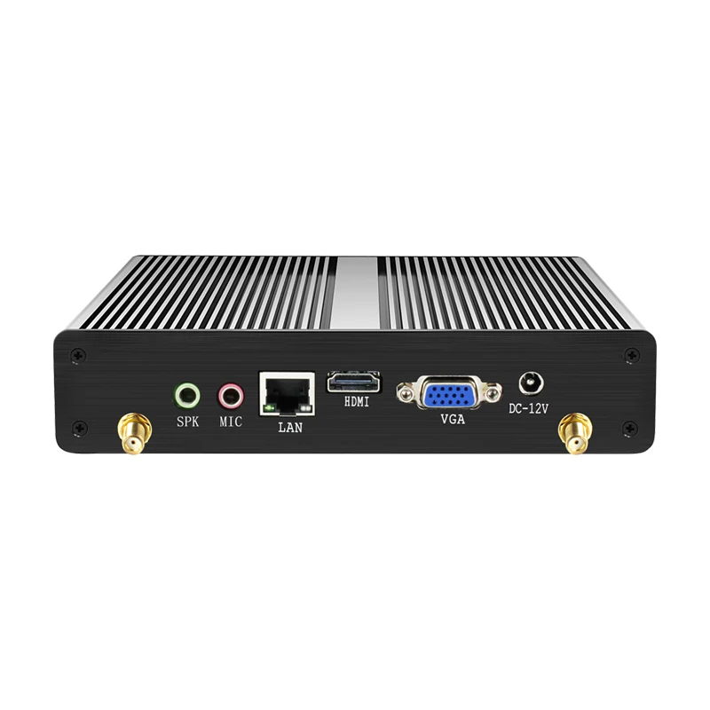 XCY X34 безвентиляторный мини-ПК Intel Celeron N2930 N3150 J1900 4 ядра Windows 10 HDMI VGA Gigabit Ethernet 300 M WiFi неттоп HTPC