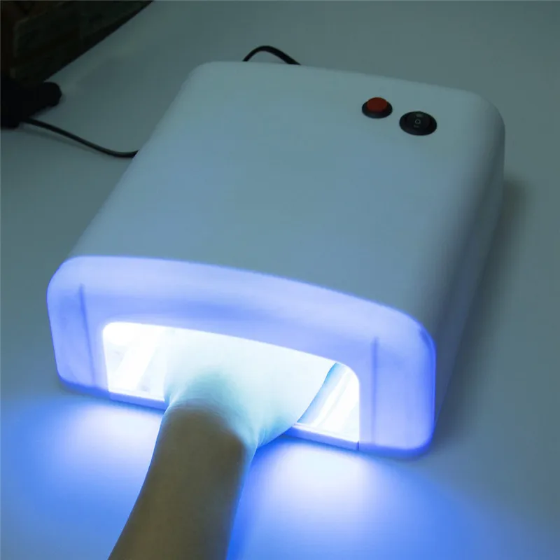 

36W UV Led Lamp Nail Dryer For All Types Gel 4 Pcs Tubes UV Lamp for Nail Machine Curing 120s Timer EU/US/AU/UK Plug Tool