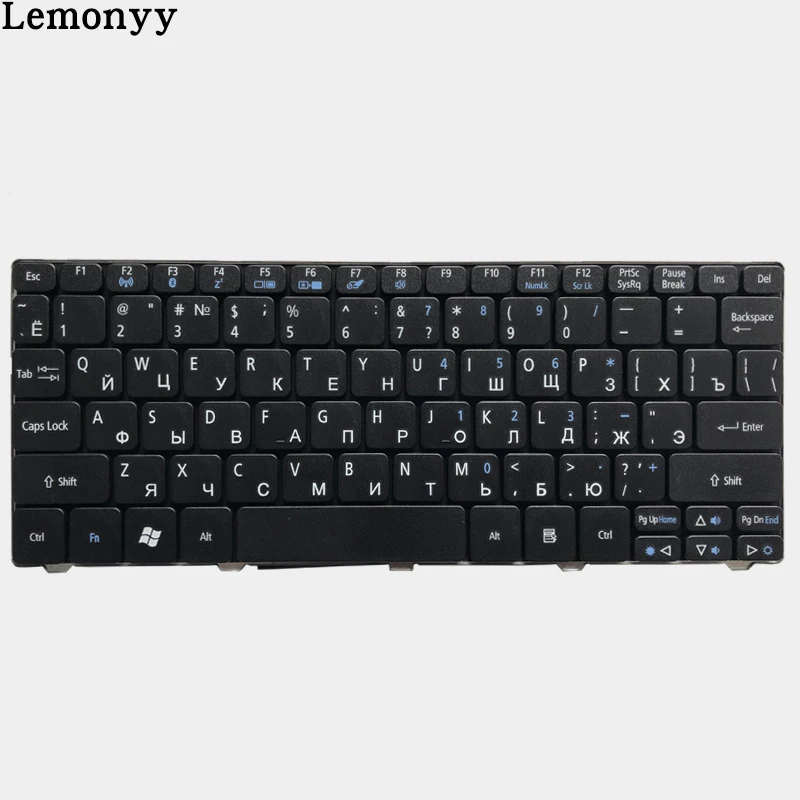  Russian Keyboard for Gateway Mini LT21 LT25 LT27 LT28 LT2100 LT32 LT3201u Packard Bell Dot SPT 723 
