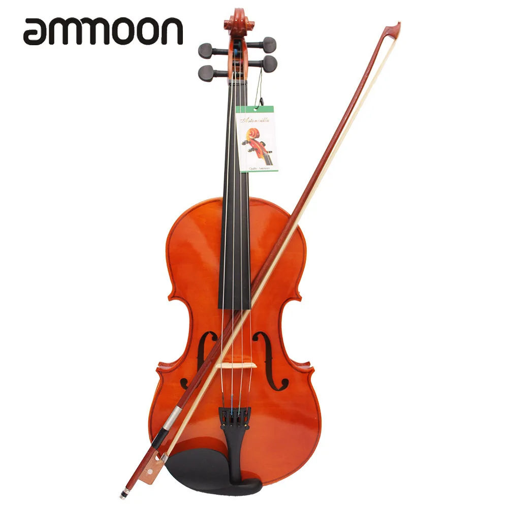 

New Arrival! Top Quality 16 Inch Viola Durable 4/4 Full Size Solid Maple Viola with Case Bow Bridge Rosin and Strings