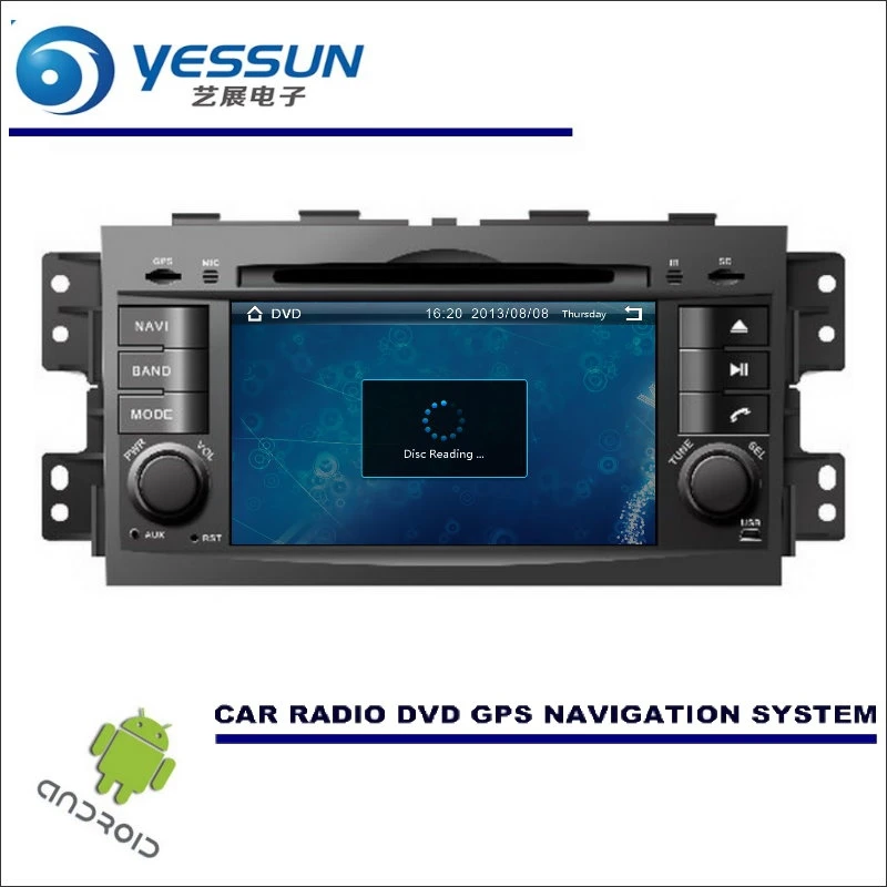 Perfect YESSUN Wince / Android Car Multimedia Navigation For Kia Mohave / Borrego 2008~2016 CD DVD GPS Player Navi Radio Stereo Screen 4