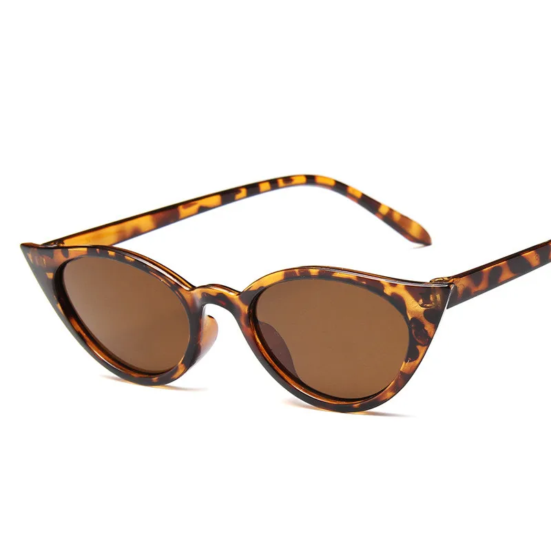 

2018 Cat Eye Sunglasses Women Retro Small Size Cat eye Sun glasses Transparent Lens Female Vintage Glasses Frame
