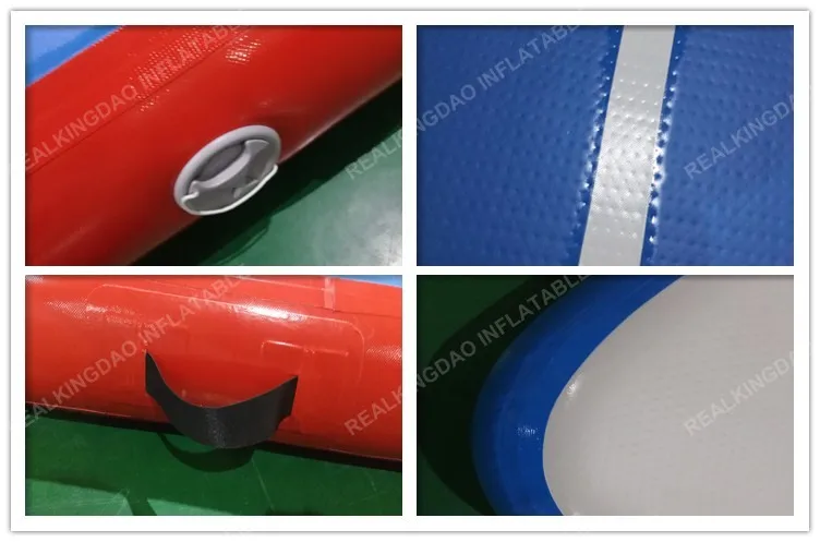 2019 nueva pista de aire 3m 4m 5m pista de aire inflable Olimpiadas gimnasio estera Yoga aire inflable gimnasio uso doméstico de pista de aire en venta - 6