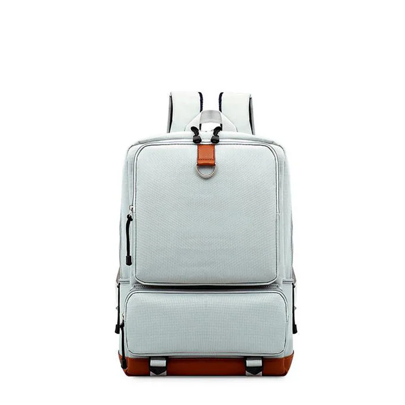 

TMBOD 2017 new Korean fashion student bag Oxford backpack neutral solid men women solid High-capacity school bag.y348