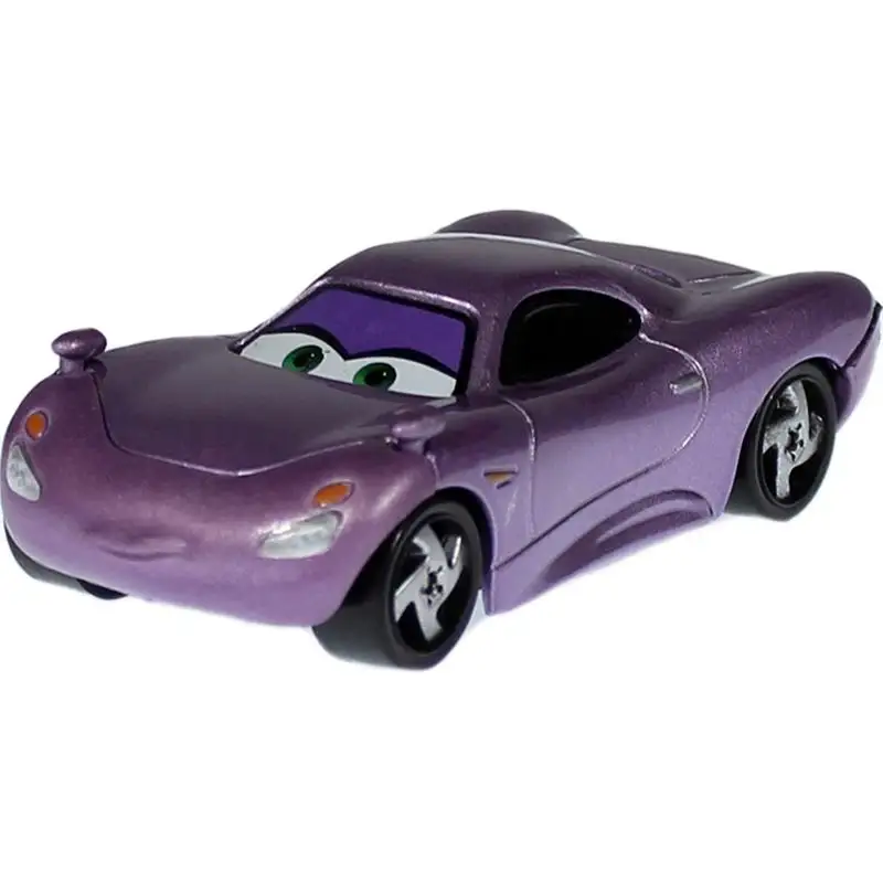 7 см Disney Pixar Cars Молния Маккуин Микки Минни Винни Золушка автомобиль тыквы Литья Под Давлением Игрушки Металлическая Модель Автомобиля Хэллоуин Подарок - Цвет: 22 purple He Li car