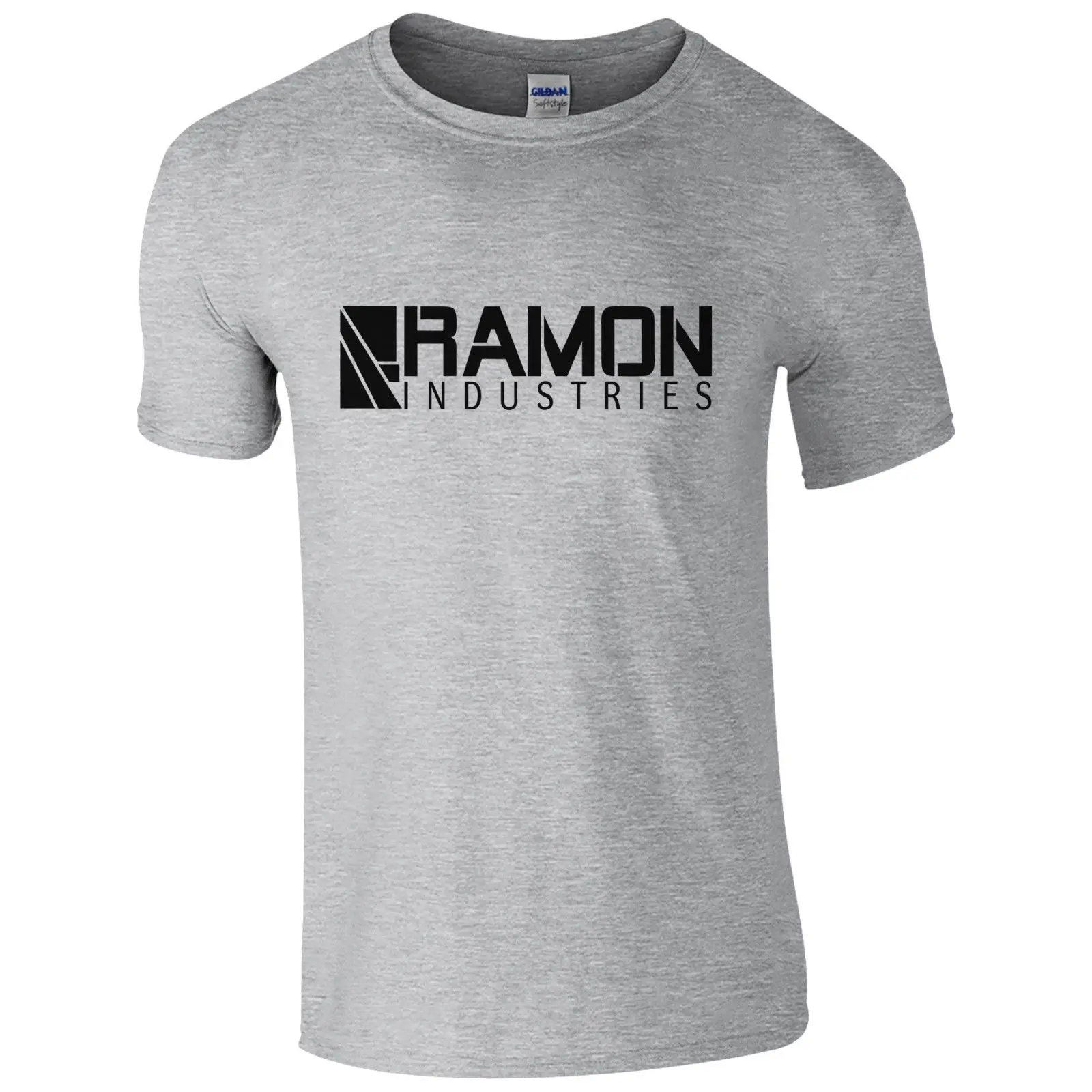 RAMON Industries Футболка-флэш-звезда новая ТВ серия Labs Fan Gift мужские летние модные Забавные футболки с принтом - Цвет: Серый