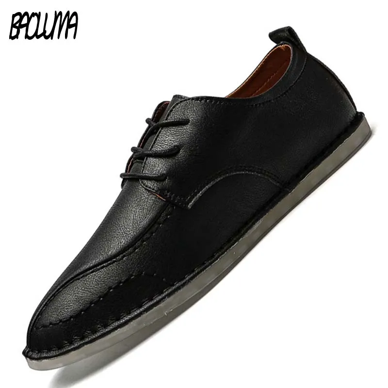 

Men Driving Casual Shoes Moccasins High Quality Genuine Leather Loafers Comfortable Shoes Man's Rubber Soles Casual Shoes 38-47