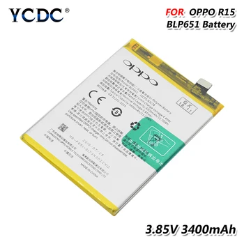 

Genuine Original BLP651 Battery Replacement For OPPO R15 Dream Mirror Edition 3.85V 3400mAh BLP 651 Lithium Li-ion Battery