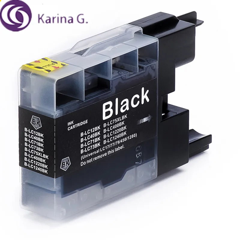 Пятикратный картридж для принтера Brother LC12 LC71 LC40 LC73 LC75 LC400 LC1220 LC1240|ink cartridge|printers ink