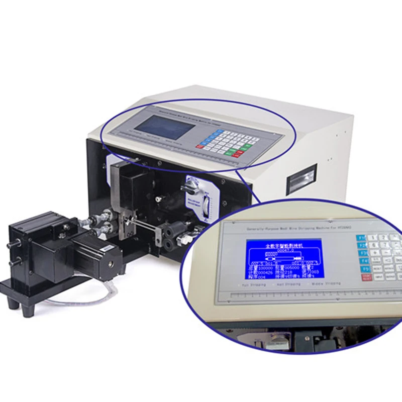 

SWT508-NX2 Computer Cable Wire Peeling Stripping Cutting and Twisting Machine