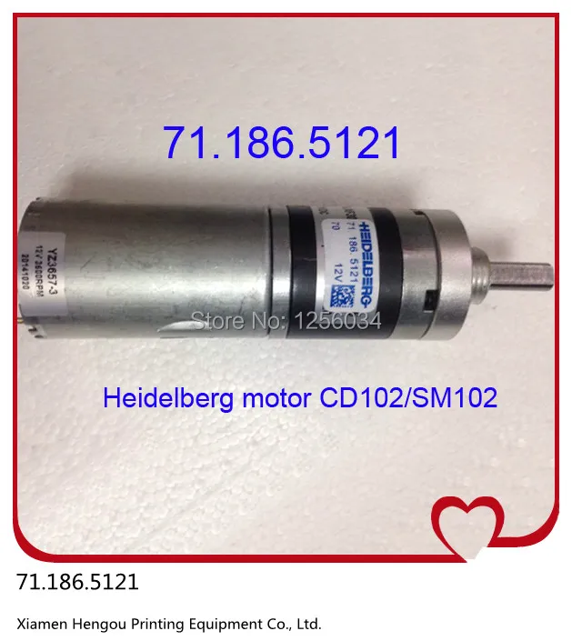 

1 piece DHL/EMS free shipping Heidelberg-102 motor 71.186.5121