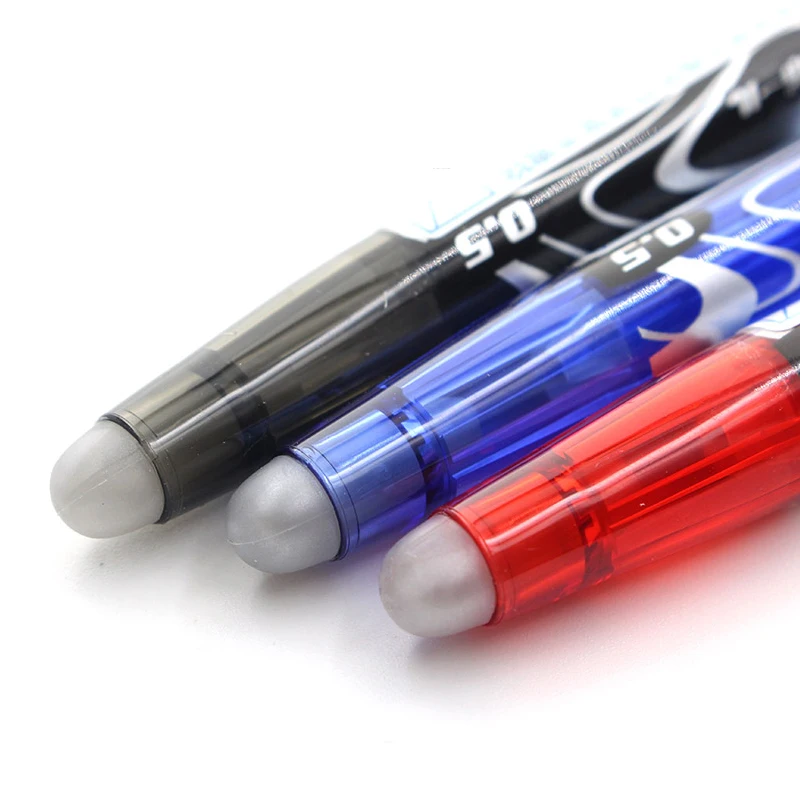 1pcs 파일럿 Frixion 펜 LFB-20EF 지울 수있는 젤 잉크 펜 중간 팁 0.5mm 클래식 스타일 닦아 깨끗한 온도 조절 펜