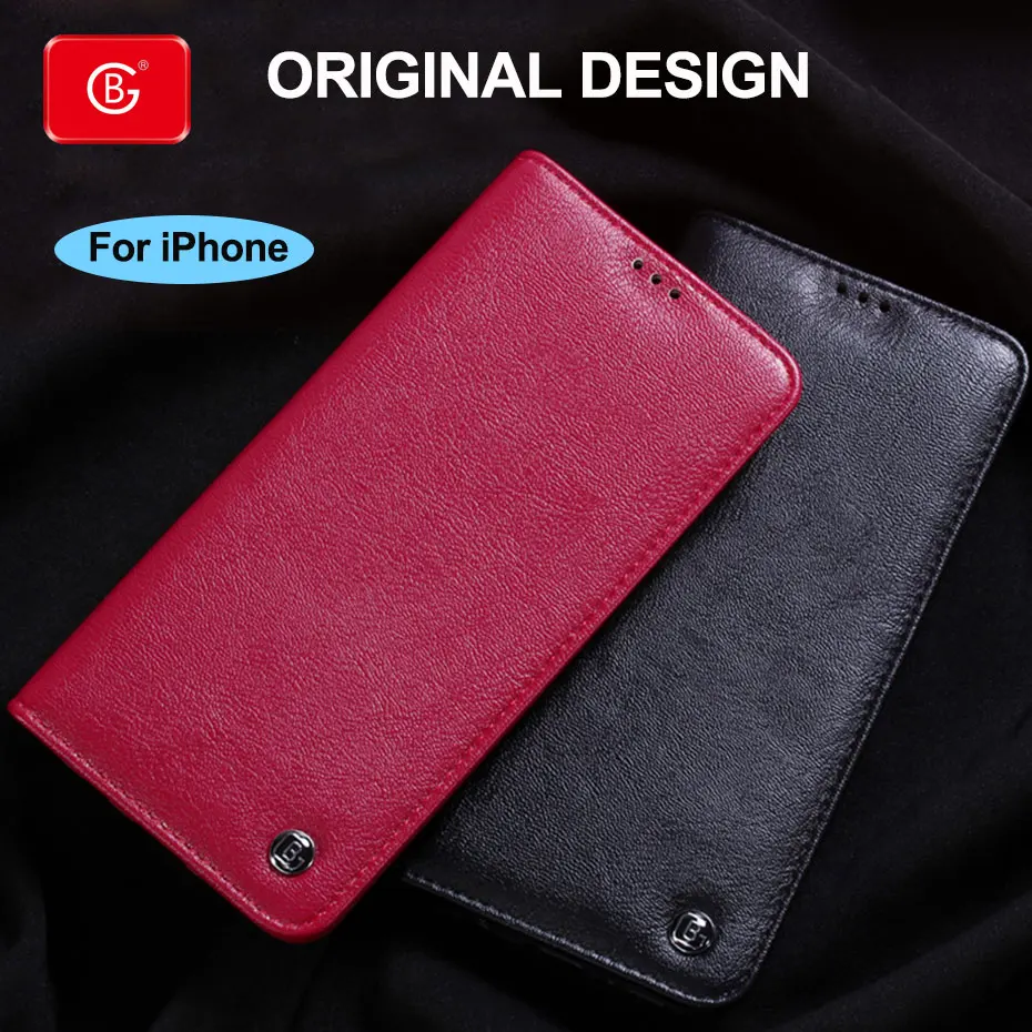 

Luxury 360Full Shockproof Phone Case For iPhone X XS Max XR 6S 7 8 Plus Leather Wallet Protective Back Flip Magnetic Cover Cases
