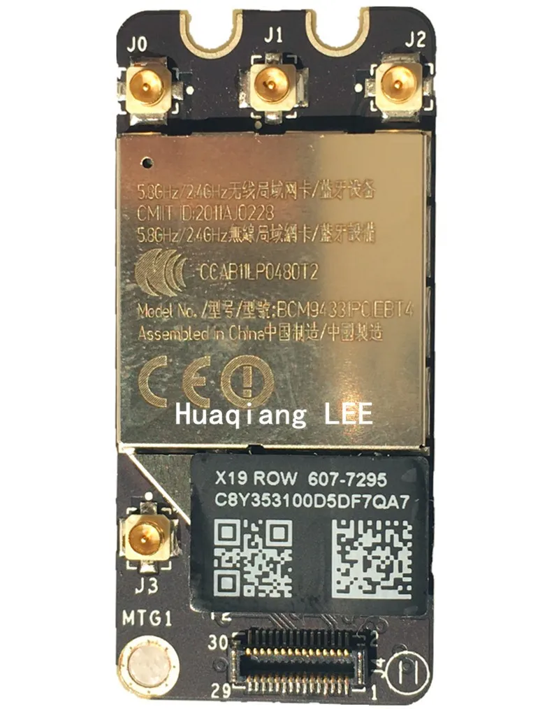 

BCM94331PCIEBT4AX For MacBook Pro Unibody A1278 A1286 WiFi Card Moudle Bluetooth 3.0