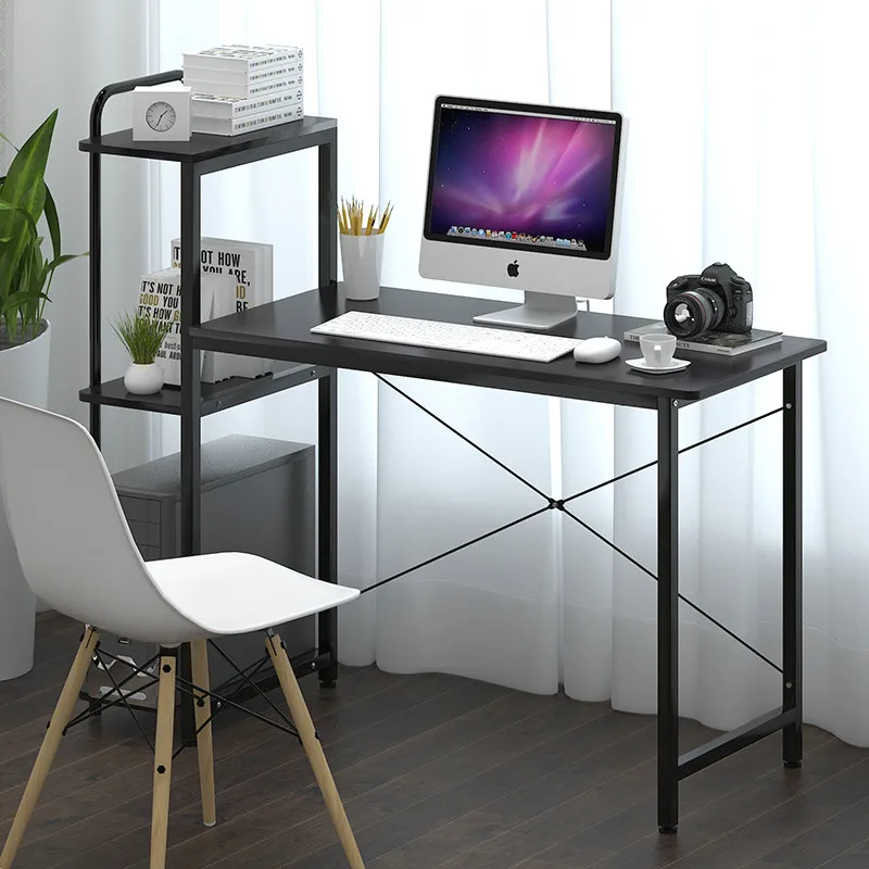 عالية الجودة بسيط سطح المكتب مكتب الكمبيوتر المنزلي مع خزانة مكتب عالية الجودة بسيط سطح المكتب مكتب الكمبيوتر المنزلي مع خزانة مكتب