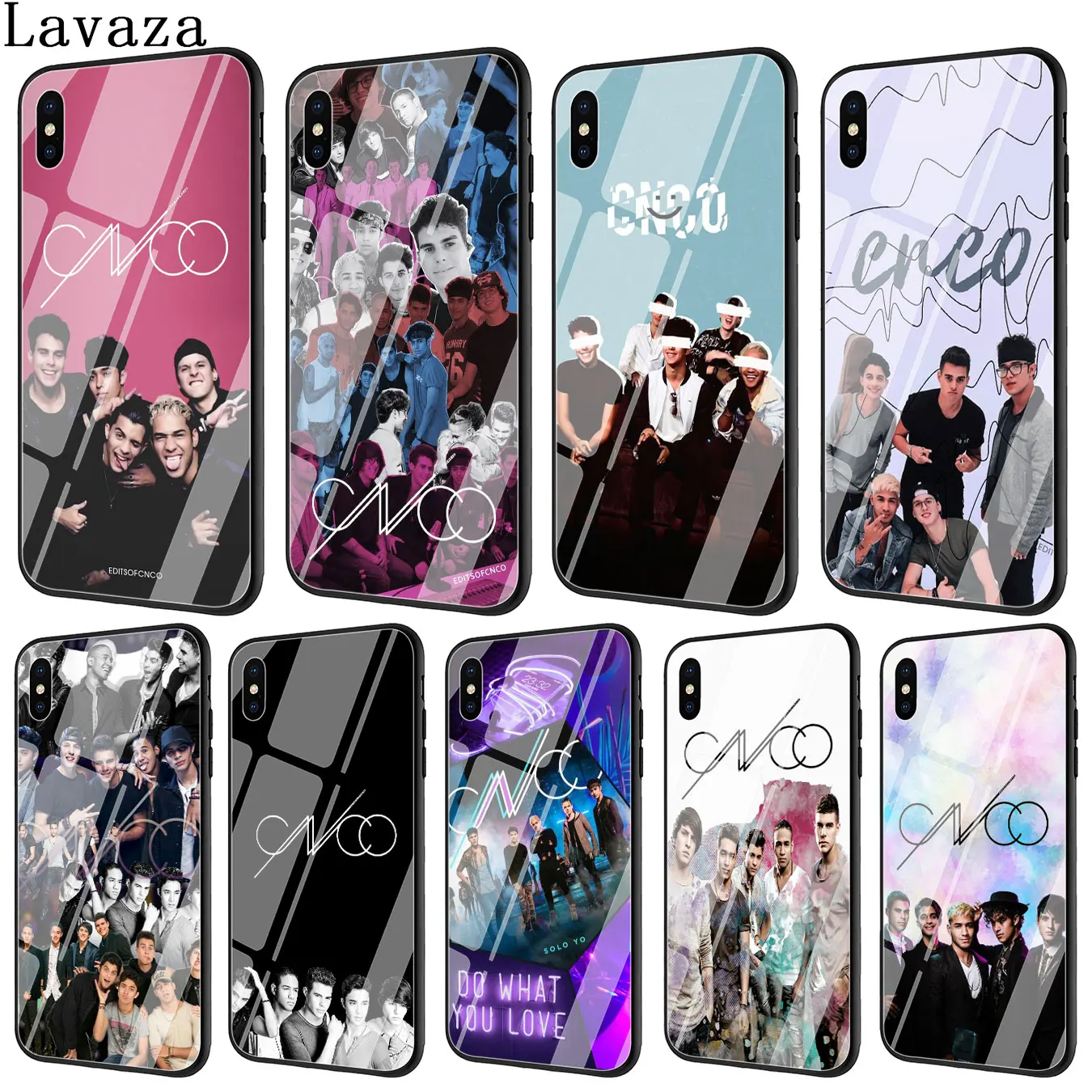 Lavaza CNCO Christopher Velez Tempered Glass Phone Cover Case for Apple iPhone XR X XS Max 6 6S 7 8 Plus 5 5S SE 10 Cases