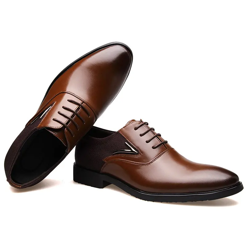 TOURSH/Большие размеры 38-48, роскошные Брендовые мужские свадебные модельные туфли элегантная деловая обувь мужские оксфорды на шнуровке с острым носком