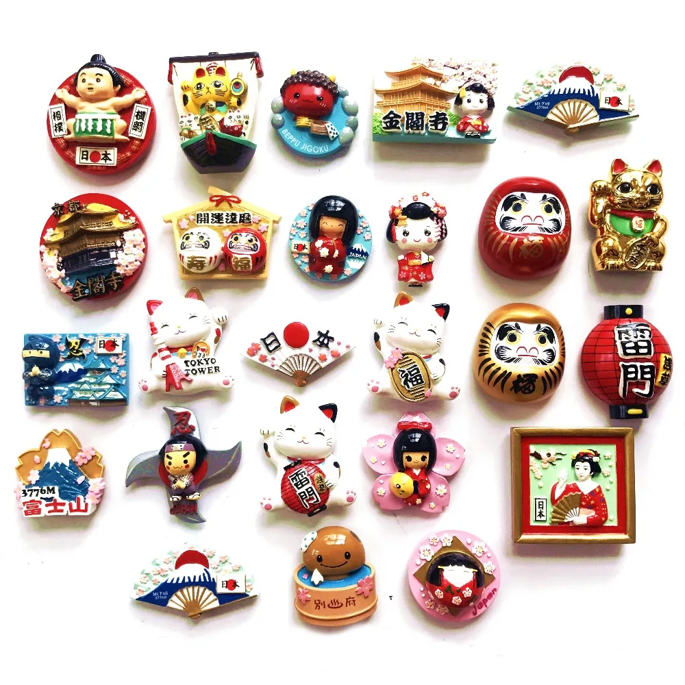 KAYIYO Japan Cute 3D Fridge Travel Souvenir Refrigerator