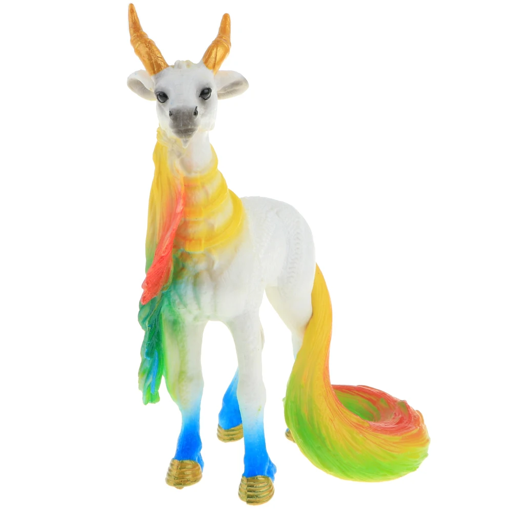 MagiDeal Lifelike Pegasus / Unicorn / Sheep Magical Creature Animal Model Figure Kids Toy Gift Home Ornament