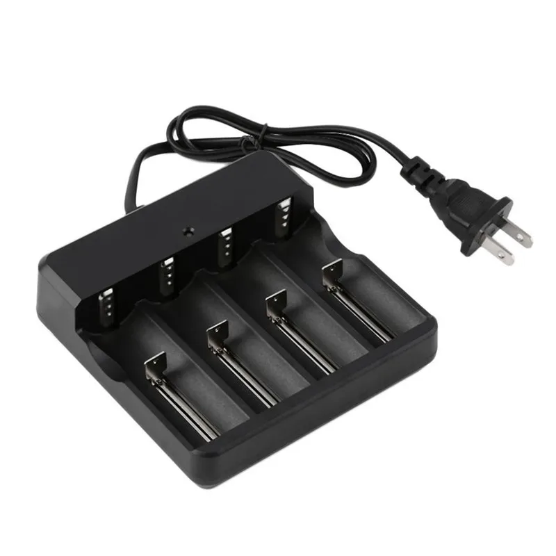 

1PCS 3.7V 18650 Rechargeable Li-ion Battery Charger 4 Slots US Plug for 4 pieces 18650 Rechargeable Batteries Charger