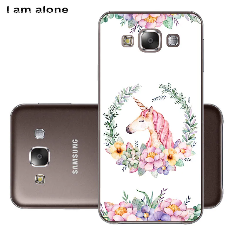 Чехлы для телефонов I am alone для samsung Galaxy E5 E500, 5,0 дюймов, жесткие пластиковые чехлы для мобильных телефонов, Модные цветные сумки - Цвет: PC HH93