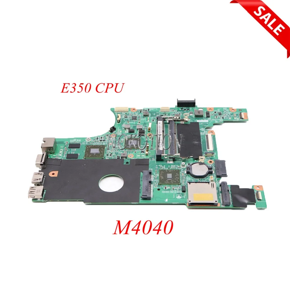 NOKOTION CN-0TFH13 TFH13 ноутбук материнская плата для Dell Inspiron M4040 E350 Процессор DDR3 ATI Mobility Radeon HD 6310M + 7450M материнская плата