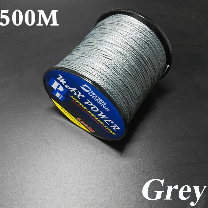5 цветов Germen качество максимальная мощность 500 м 4 нити супер сильная японская мультифиламентная ПЭ плетеная леска для приманка для морской рыбалки