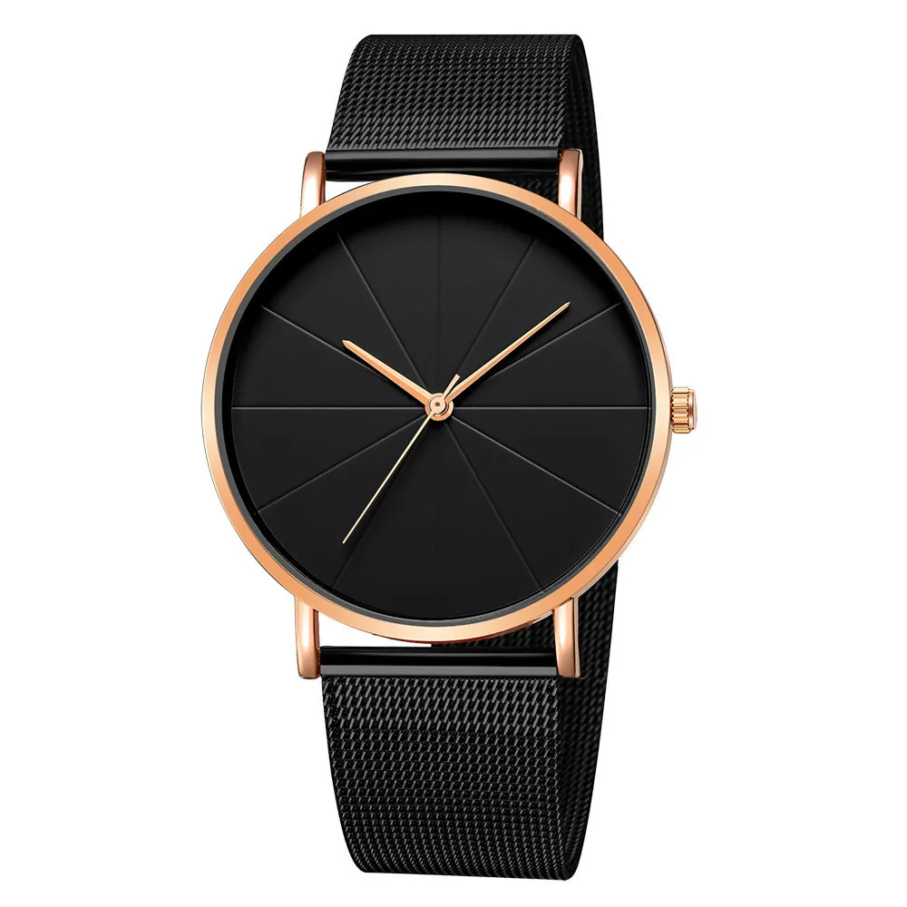 Новые модные повседневные часы Wo для мужчин s для мужчин GENEVA Wo для мужчин s Классические кварцевые наручные часы из нержавеющей стали часы-браслет