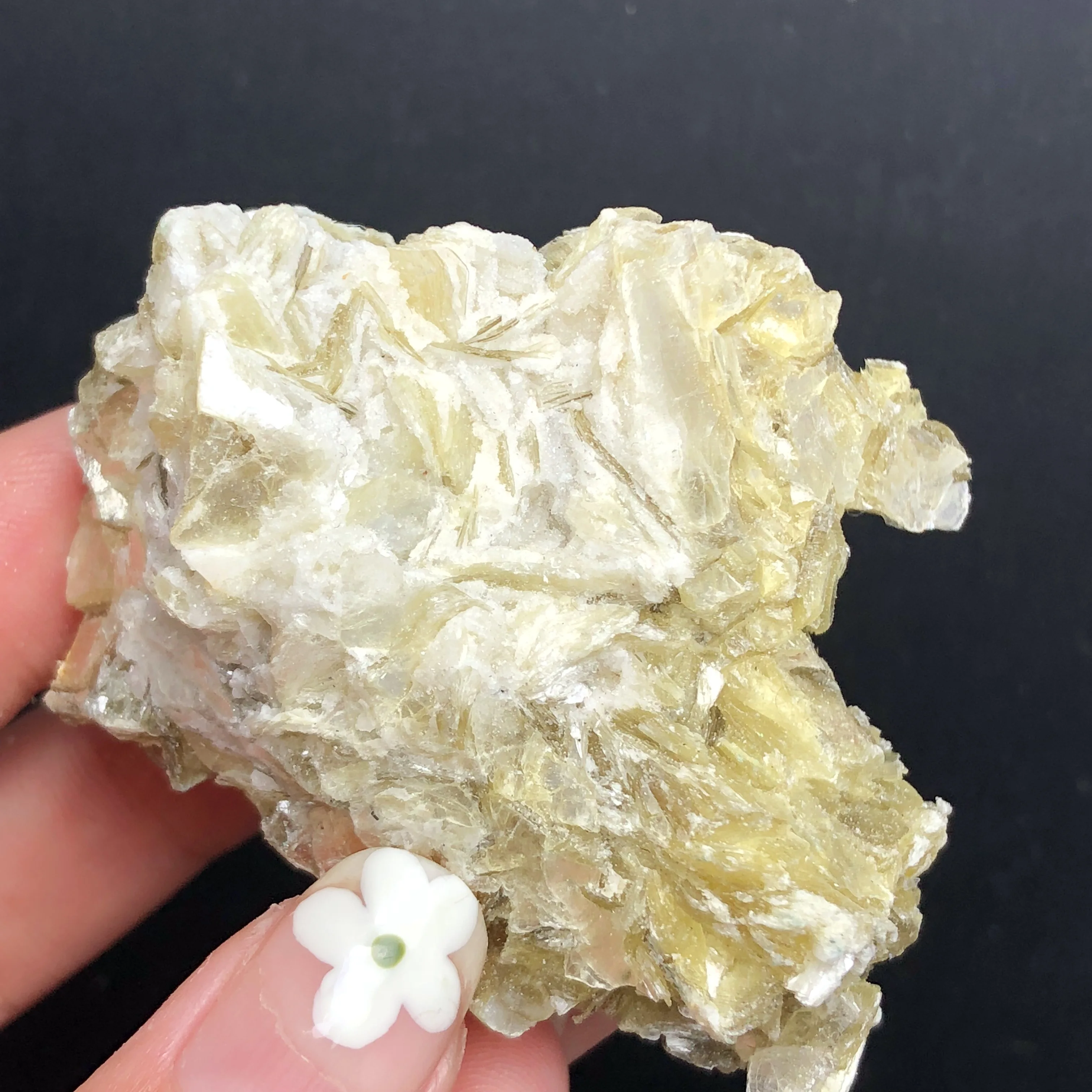 Pure natural flavanite crystal coarse stone mineral specimen block artwork reiki healing meditation
